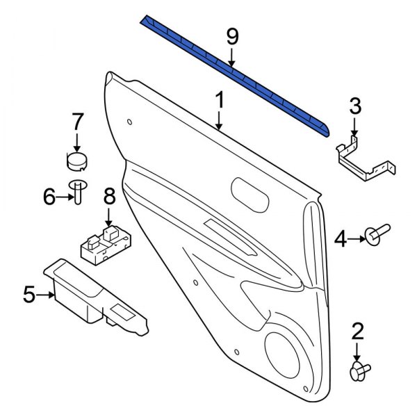 Door Window Belt Weatherstrip