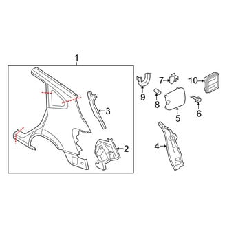 Nissan OE - Quarter Panel & Components