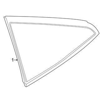 Nissan OE - Quarter Panel - Glass