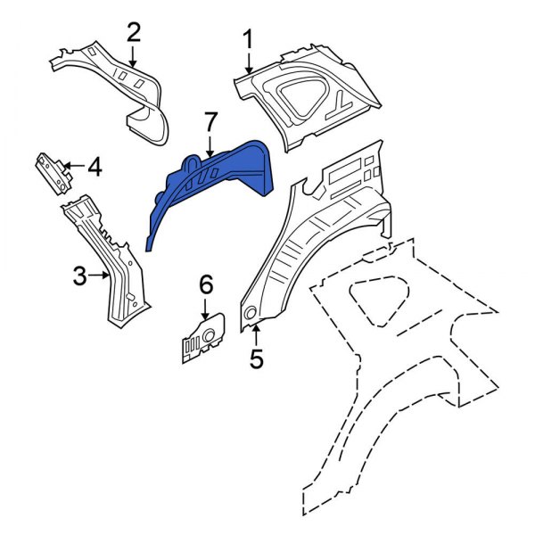 Wheel Housing Side Panel