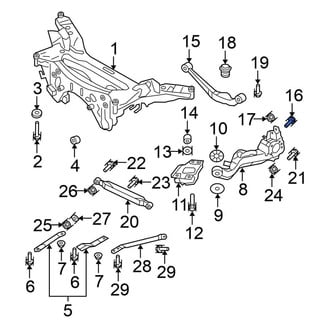 Nissan OE - Suspension Control Arm Bolt