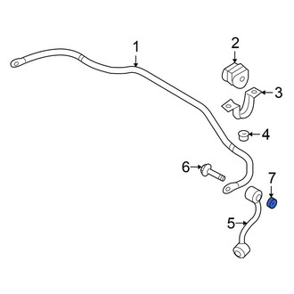 Nissan OE - Suspension Stabilizer Bar Link Nut