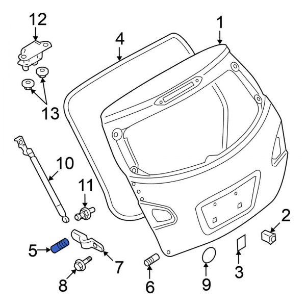 Liftgate Bump Stop