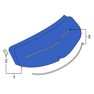 Nissan OE - Rear Liftgate Glass