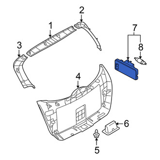 Nissan OE - Rear Cargo Area Light