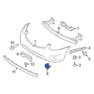 Nissan OE - Front Jack Plug Cover