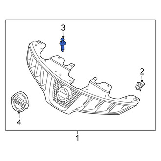 Nissan OE - Grille Retainer