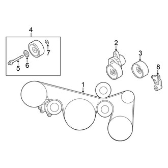 Nissan OE - Cooling - Belts & Pulleys