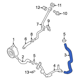Nissan OE - Engine Oil Cooler Line