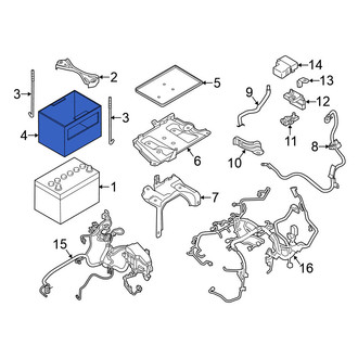 Nissan OE - Battery Cover
