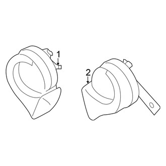 Nissan OE - Electrical - Horn (LE / S / SL / SV)