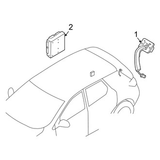 Nissan OE - Electrical Components (Rear Camera)
