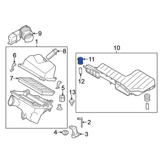 Nissan OE - Air Filter Housing Insulator