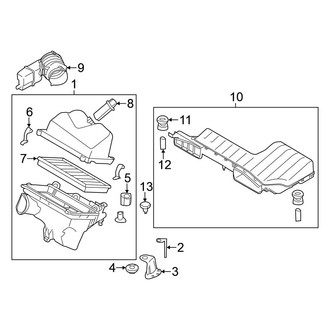 Nissan OE - Engine / Transaxle - Air Intake