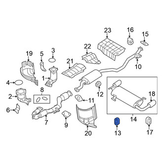 Nissan OE - Exhaust System Hanger
