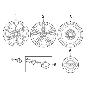 Nissan OE - Wheels (Sport Utility)