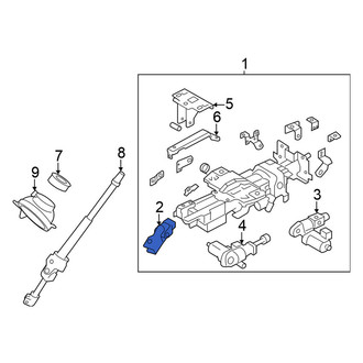 Nissan OE - Steering Shaft Universal Joint