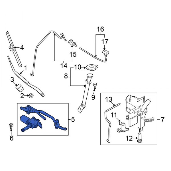 Windshield Wiper Motor