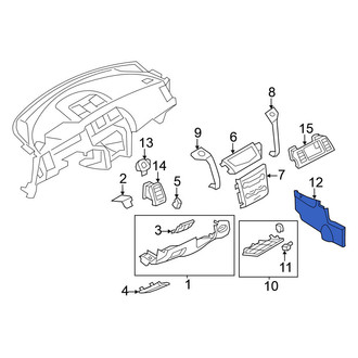 Nissan OE - Instrument Panel Cover