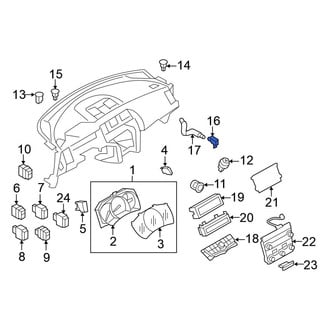 Nissan OE - Cabin Air Temperature Sensor