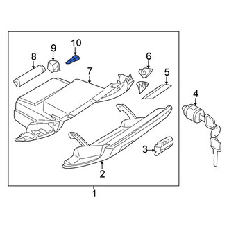 Nissan OE - Front Glove Box Light Socket
