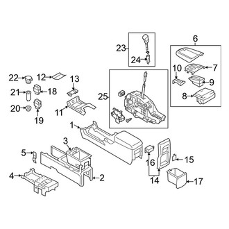 Nissan OE - Center Console (Sport Utility)