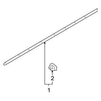 Nissan OE - Pillars, Rocker & Floor - Exterior Trim (Sport Utility)