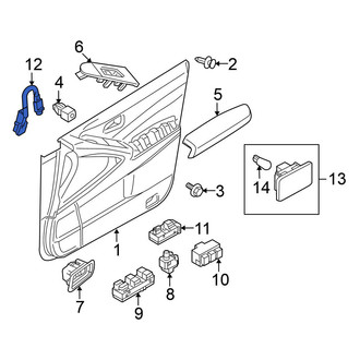 Nissan OE - Rear Courtesy Light