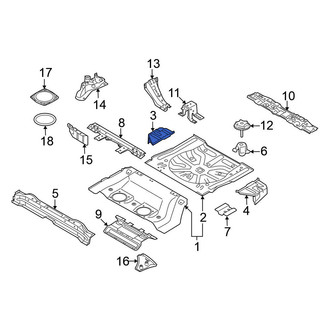 Nissan OE - Rear Right Floor Extension