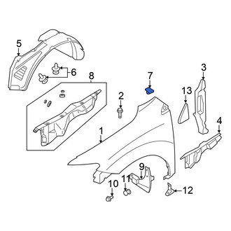 Nissan OE - Fender Liner Retainer