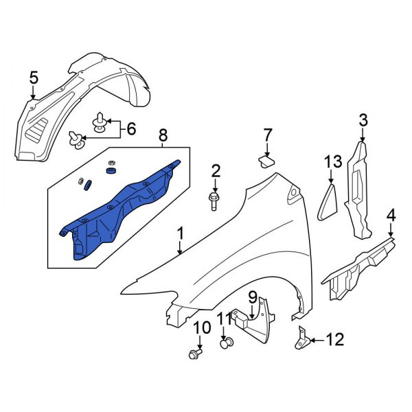 Fender Splash Shield