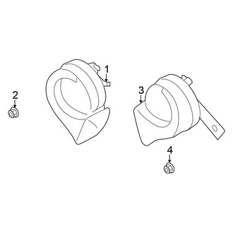Nissan OE - Electrical - Horn
