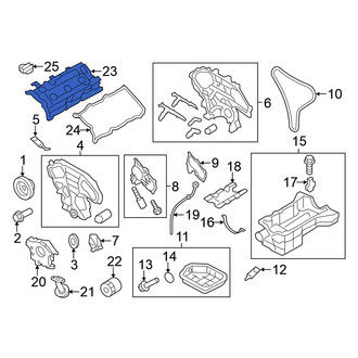 Nissan OE - Right Engine Valve Cover