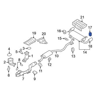Nissan OE - Rear Exhaust System Hanger