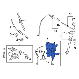 Nissan OE - Washer Fluid Reservoir
