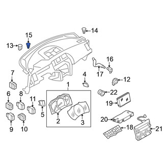 Nissan OE - Sun Load Temperature Sensor