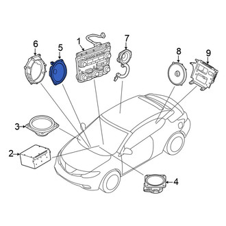 Nissan OE - Center Speaker