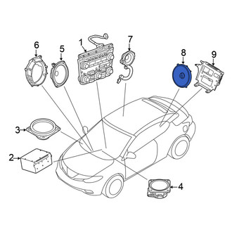 Nissan OE - Front Outer Speaker