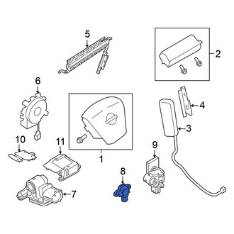 Nissan OE - Center Air Bag Impact Sensor