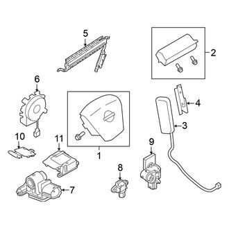 Nissan OE - Restraint Systems - Air Bag Components (Convertible)