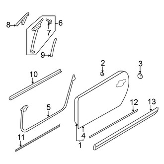 Nissan OE - Door & Components (Convertible)