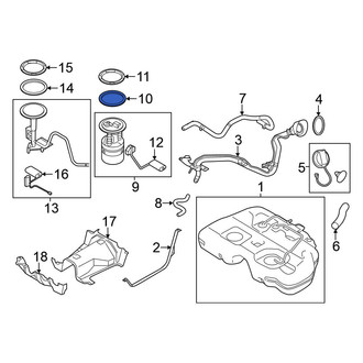 Nissan OE - Fuel Pump Tank Seal