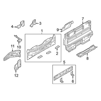 Nissan OE - Rear Body & Floor - Rear Body (Convertible)