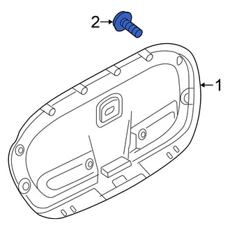 Nissan OE - Deck Lid Trim Clip