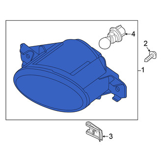 Nissan OE - Front Left Fog Light