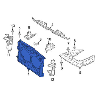 Nissan OE - Front Radiator Support Panel