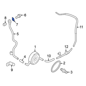 Nissan OE - Engine Coolant Bypass Hose Gasket