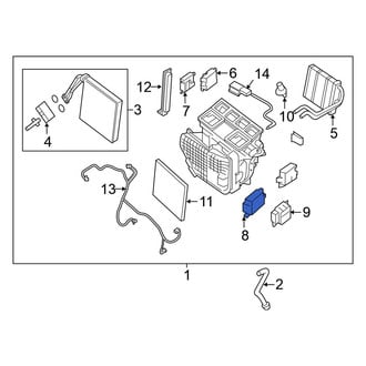 Nissan OE - HVAC Blend Door Actuator