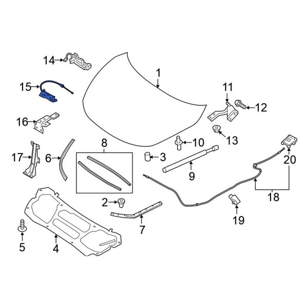 Hood Safety Catch