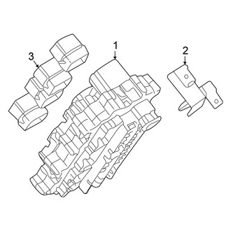Nissan OE - Electrical - Fuse & Relay (Instrument Panel), (3.5L)